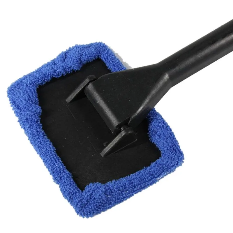 

1 Pcs 13 Inch Detachable Windshield Wiper Cleaning Brush Microfiber Brushes With Cloth Pad Car Cleaning Tool Brush