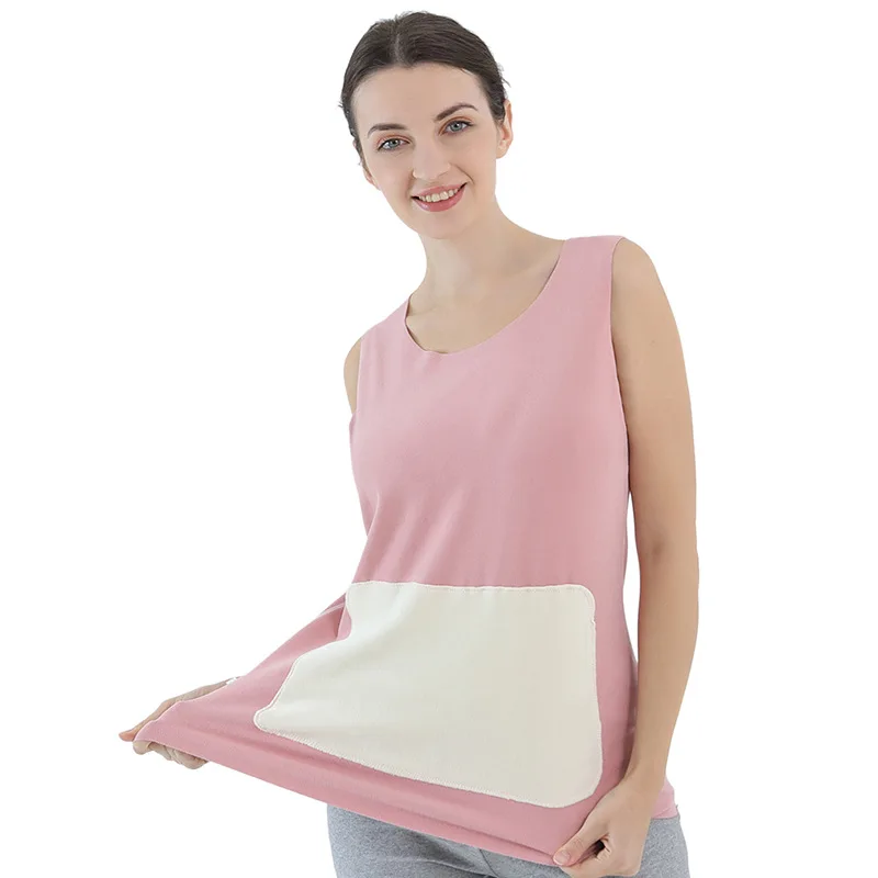 

Осенне-зимнее новое женское термобелье, женское нижнее белье, женский жилет без рукавов с круглым вырезом, модель 7XL