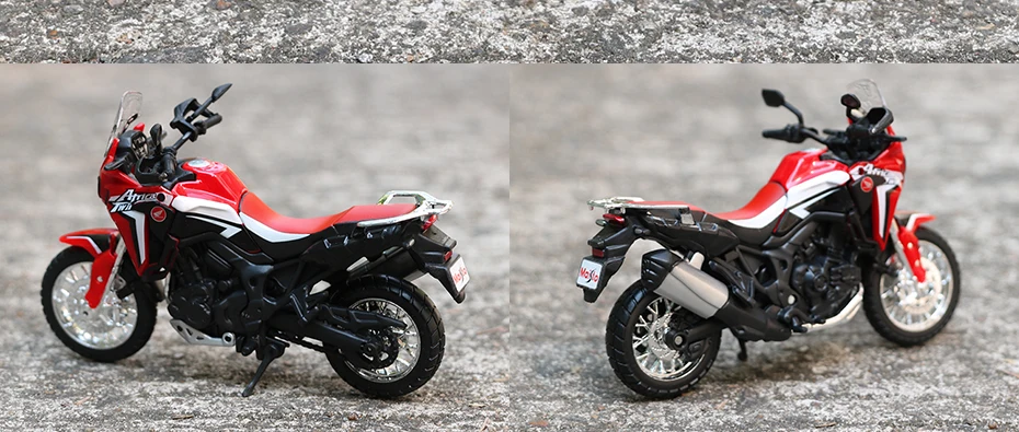 Maisto 1:18 Масштаб Модель мотоцикла Игрушка сплав Внедорожный гоночный мотоцикл Африка Твин DCT CRF1000L мотор мотоциклы игрушки для детей