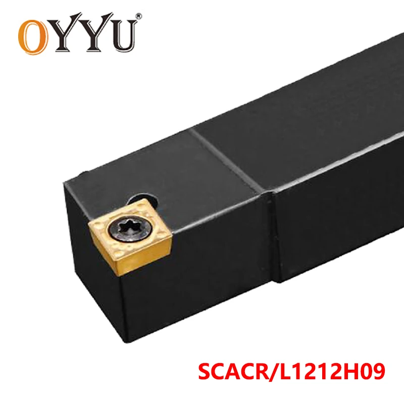 Вставки для резки OYYU SCACR SCACL 12 мм вставки Cabride инструменты наружной обточки SCACR1212H09