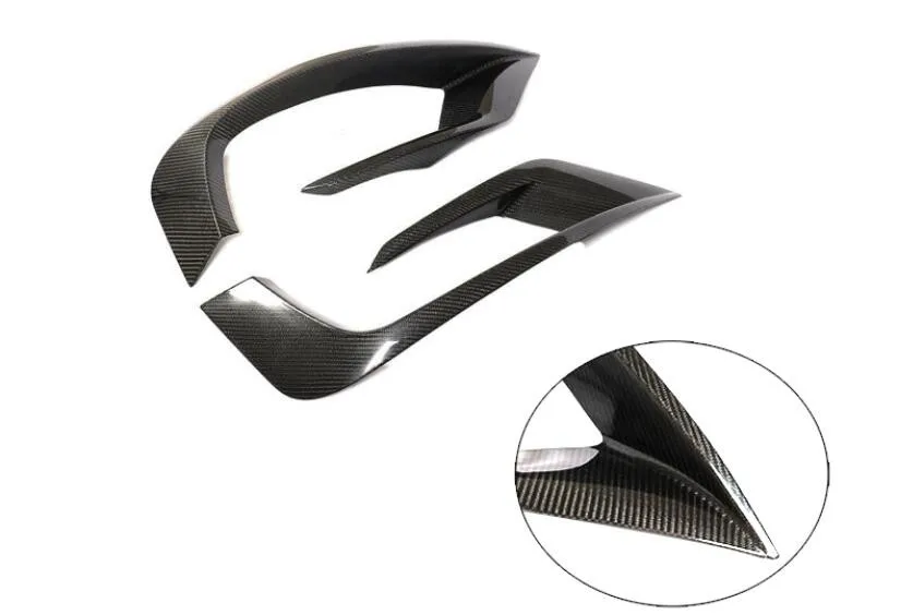 Автомобильный передний бампер из углеродного волокна спойлер разветвители