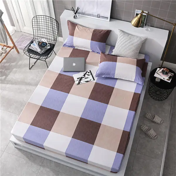 1 шт. натяжная простыня из полиэстера наматрасник с эластичной лентой для