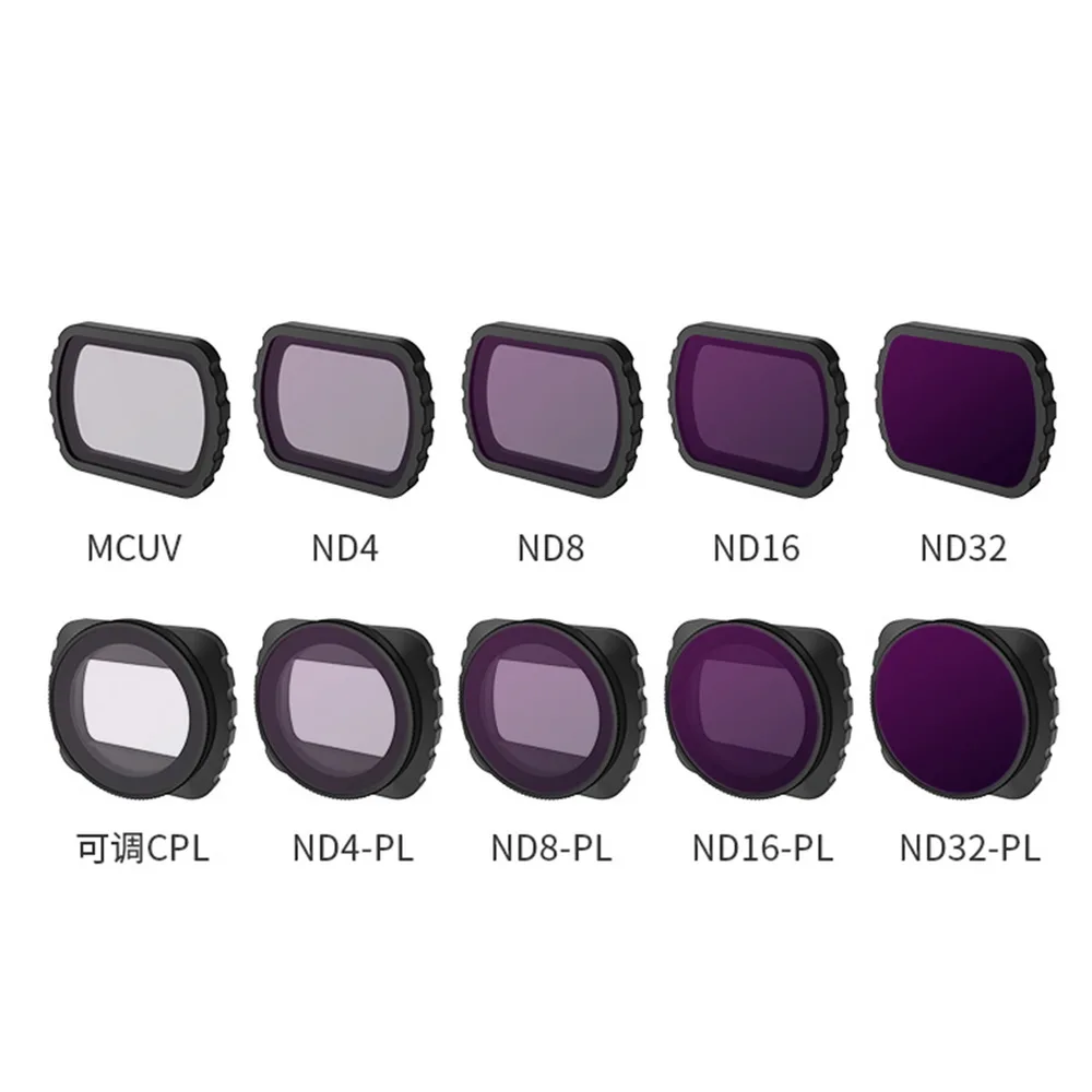 OSMO карманный фильтр для камеры CPL/UV/ND 4 8 16 32/ND 4 8 16 32PL набор фильтров нейтральной плотности для DJI Osmo Карманный оптический стеклянный объектив