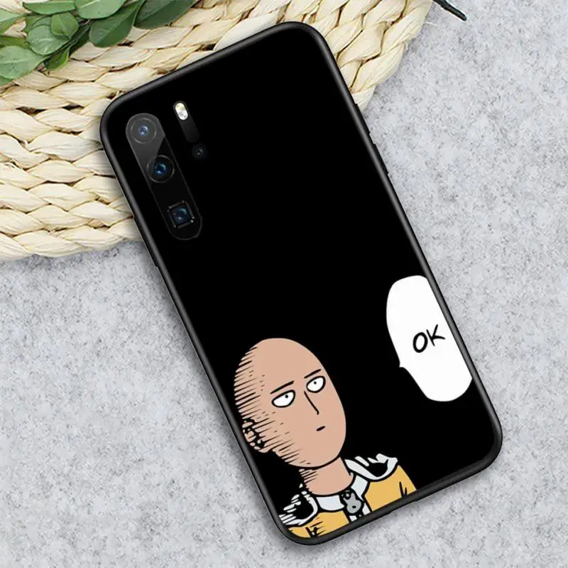 

ONE PUNCH MAN anime manga Phone Case For Huawei honor Mate P 10 20 30 40 i 9 8 pro x Lite smart 2019 nova 5t