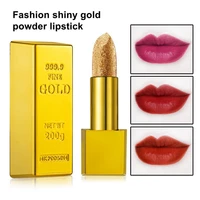 portable 3 5g beautiful cosmetics bric tube velvet lipstick compact women lipstick sparkling for women