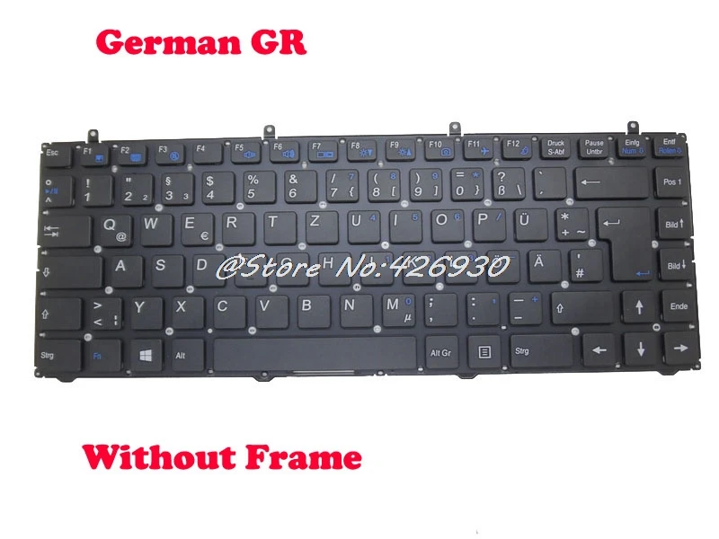 Новинка клавиатура для CLEVO W840SN W840SU-T Бельгия быть/Дании DM/Франция FR/Германия/Корея