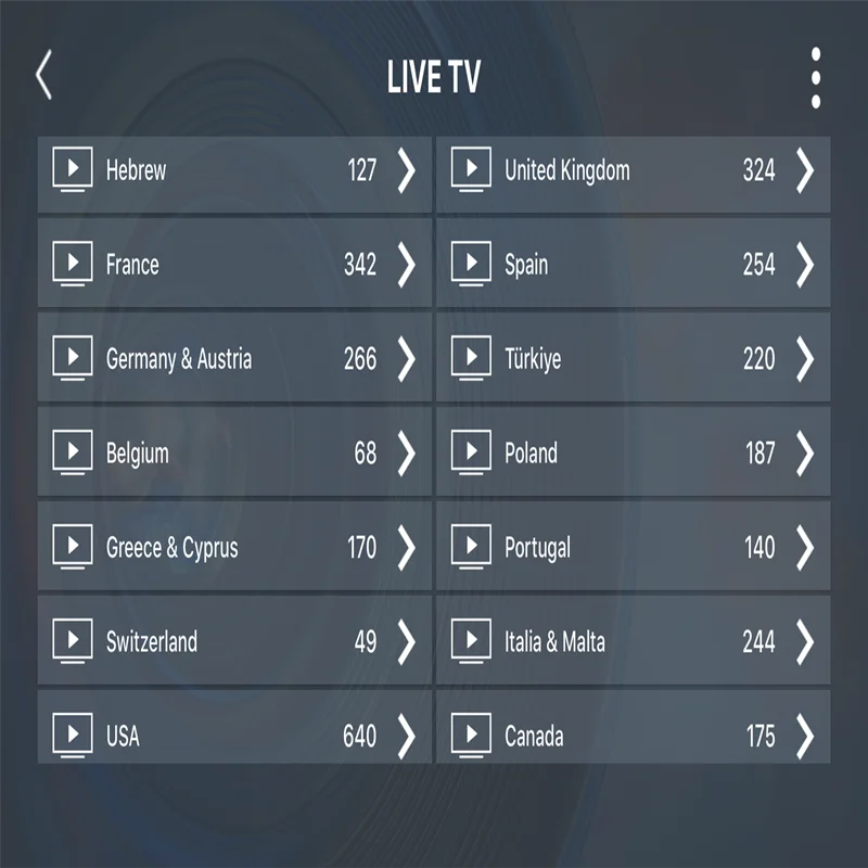 IPTV подписка 10000+ Live Европа IPTV голландская Швеция Израиль Финляндия нордическая Великобритания Германия Франция IPTV m3u Android iOS smart IPTV