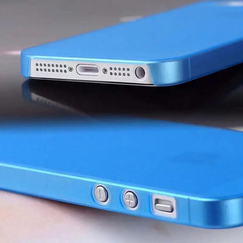 Ультратонкий Прозрачный чехол для Iphone 8 Plus 7 7Plus мягкий матовый 6 6S 5 5S SE 5C X XS XR 4 4S