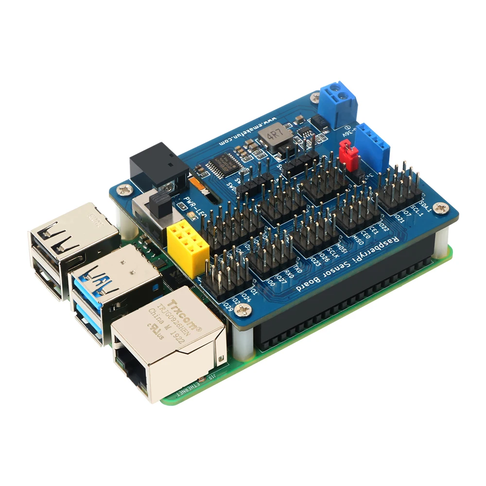 Keywish плата расширения 5V 3A АЦП читать для Raspberry Pi 2B/3B +/4/zero Saber сенсорная доска