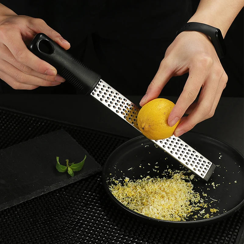 

High Quality Stainless Steel Lemon Cheese Vegetable Manual Grater Peeler Sharp Blade Choppable Cheese Kitchen Tools