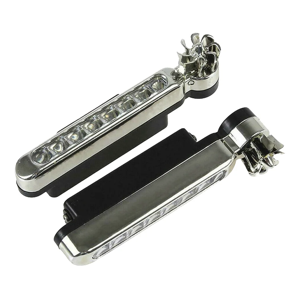 Светодиодные передние фары с приводом от ветра и вращением вентилятора для