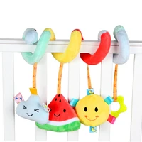 baby rattles mobiles educational toys for children activity spiral crib toddler bed bell baby playing kids stroller hanging doll