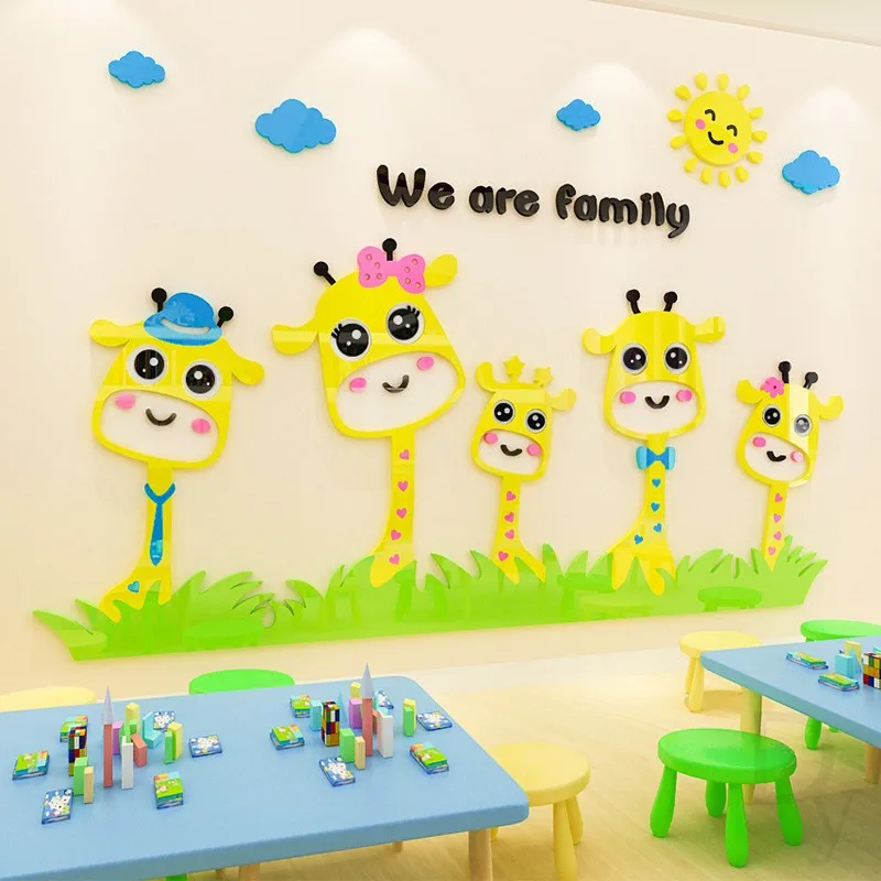 Детский сад классе украшения стены Детская комната дошкольного образования