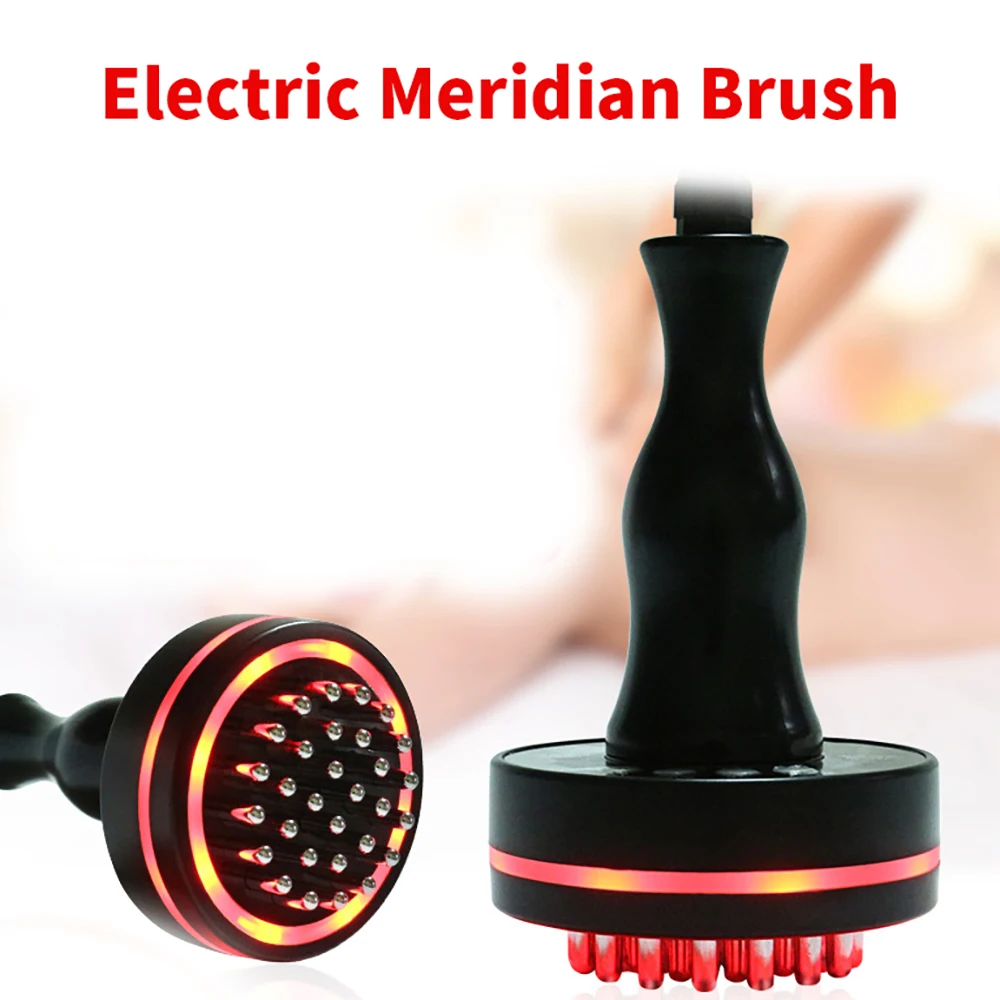 

Electric Scraper For Full Body Meridian Massager Brush Detoxification Beauty Bian Shi Warm Moxibustion Massage Relaxation Tool