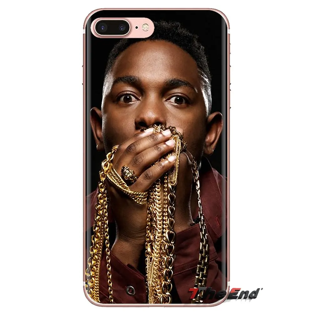 Мягкий прозрачный чехол для iPhone XS Max XR X 4 4s 5 5S 5C SE 6 6S 7 8 Plus samsung Galaxy J1 J3 J5 J7 A3 A5 Кендрик