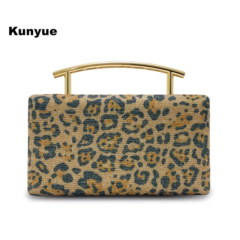 Новая сумка-мессенджер винтажные женские леопардовые вечерние сумки Дамский