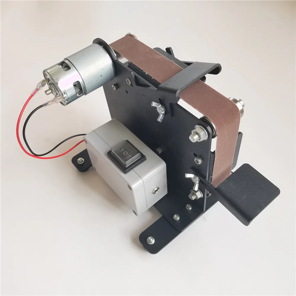 30 #775 мотор 110V / 220V Высокая Скорость Diy полировки заточный станок многофункциональный измельчитель электрические абразивные ленточные шлифовальные машины