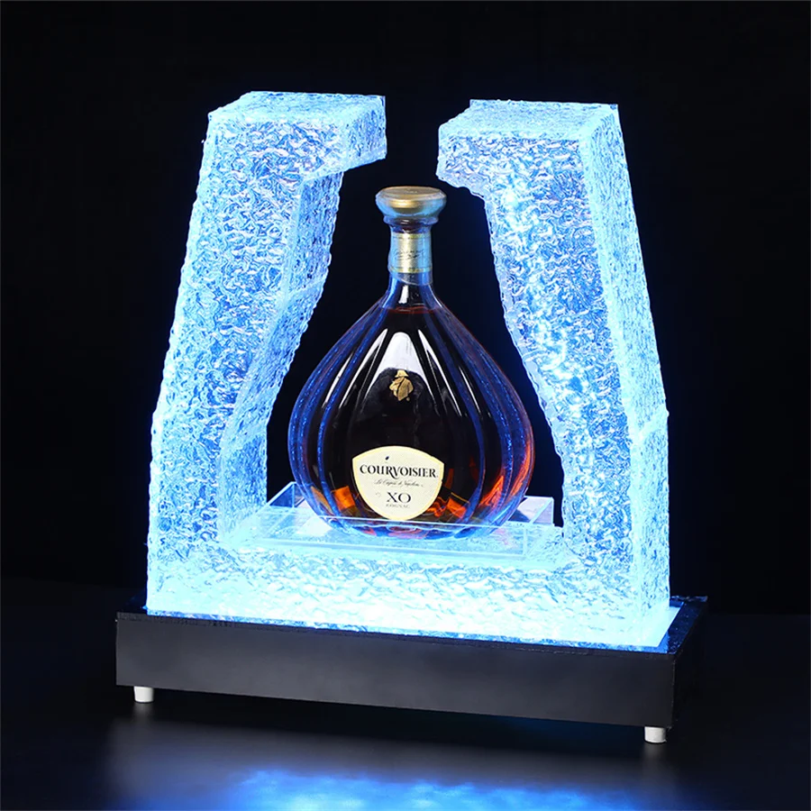 

Acrylic LED Champagne Bottle Glorifier Ace Of Spades Bottle Presenter Bar NightClub VIP Serving Tray Wine Bottle Holder Display