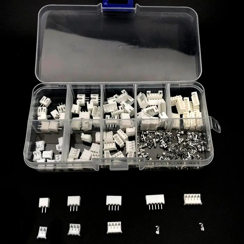 

40sets PH2.54mm 2p 3p 4p 5pin Pitch Terminal Kit / Housing / Pin Header JST Connector Wire Connectors Adaptor Kits