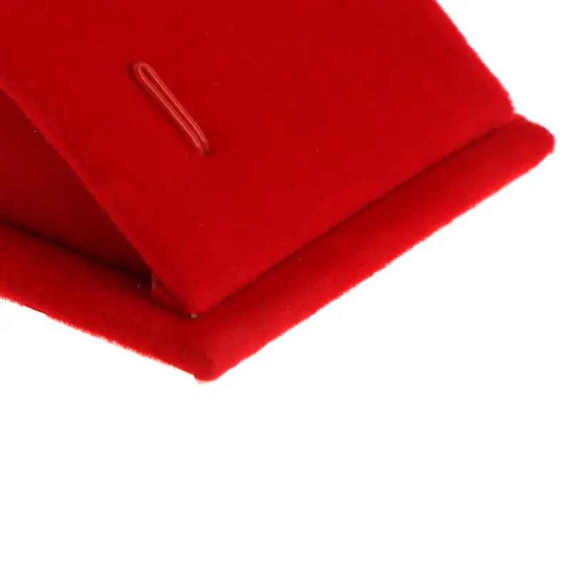 Держатель ювелирных изделий Ожерелье Подвеска дисплей витрина флис бархат база