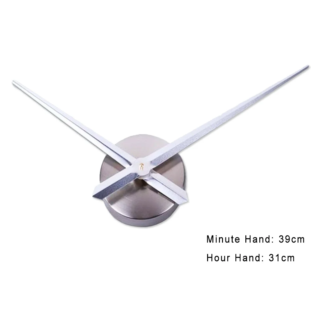 

Silent Clock Mechanism for 3D Wall Clock Black Silent Quartz Metal Large Wall Clock Movement Replacement Clockwork