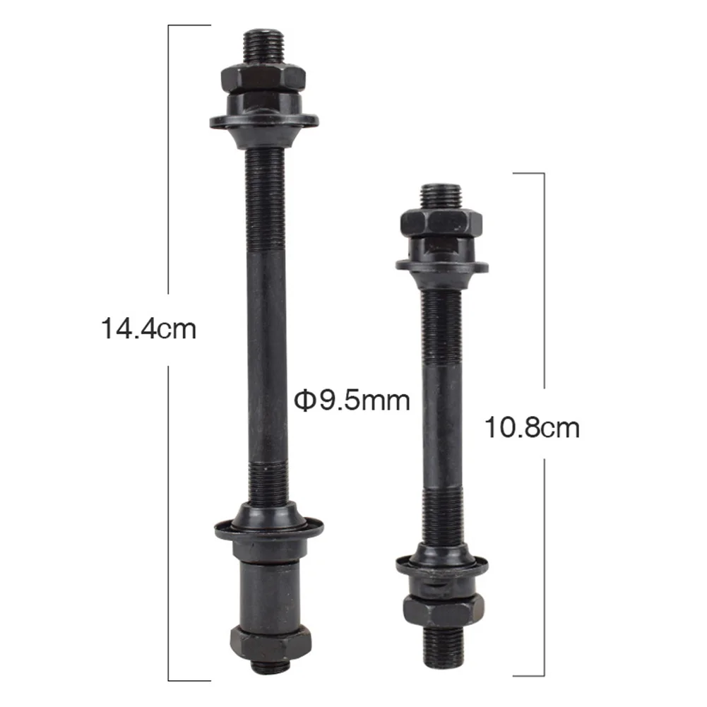 

High Quality Carbon Steel Bicycle Hub Axle Front / Rear Quick Release Hub Hollow Shaft Axle Adapter