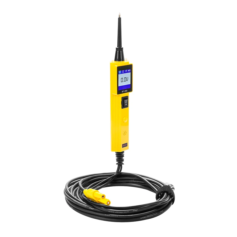 

BT260 Automotive Circuit Tester Power Probe Electrical System Diagnostic Tool for 6V/12V/24V Vehicle/Motorcycle/Boat/Trucks QP2