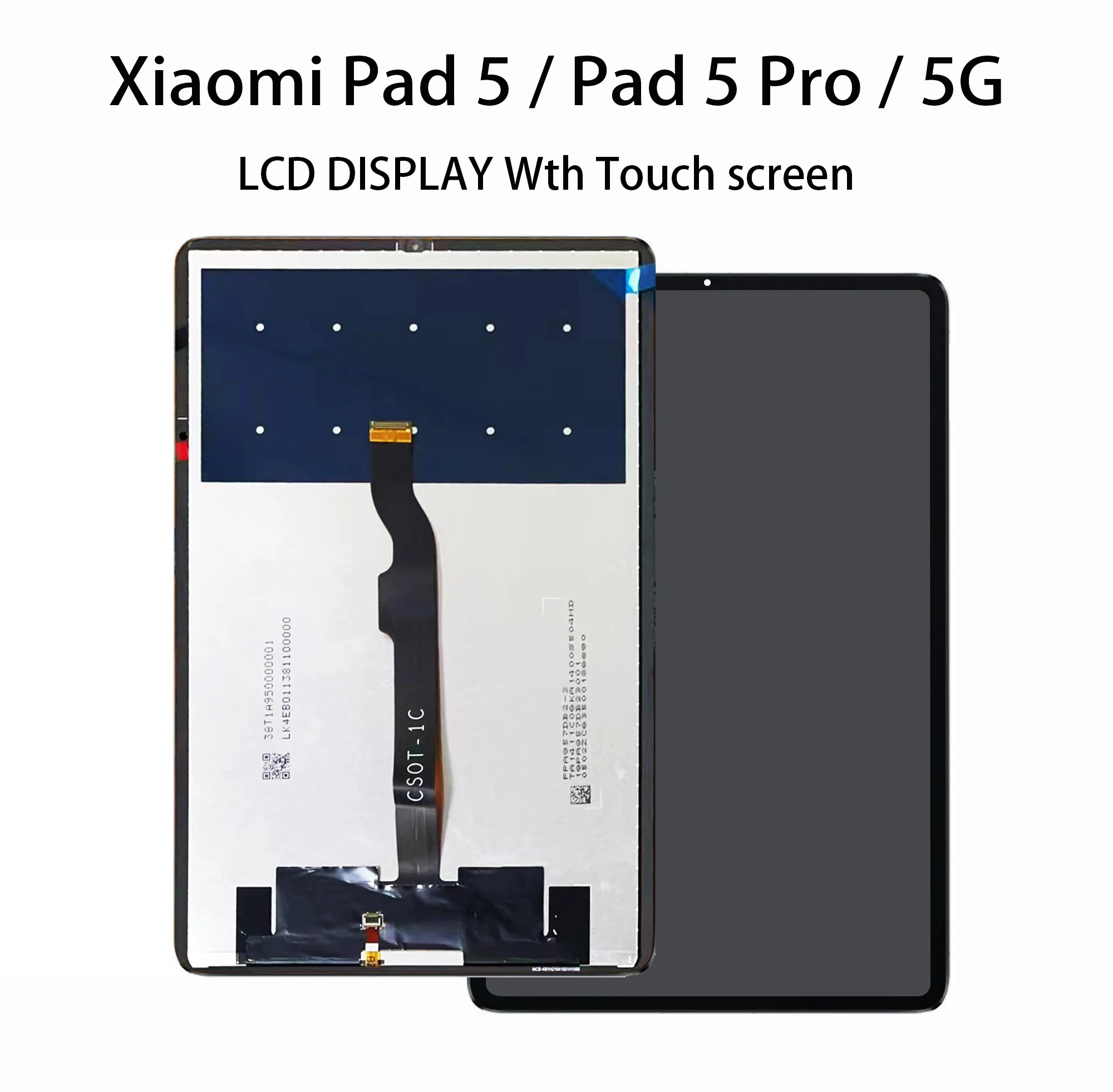 100% New Original LCD Display For Xiaomi Pad 5 / Pad 5 Pro / 5G XIAOMI MI PAD 5 LCD Display Matrix with Touch Screen Digitizer
