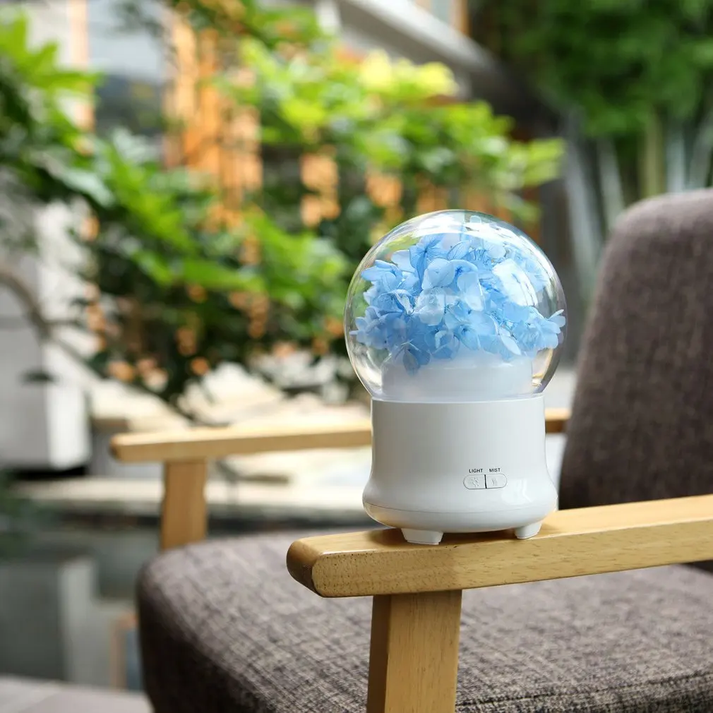 

Multiple Styles optional Everlasting Flower Starry aromatherapy Fragrance Humidifier And Household Appliances Night Light