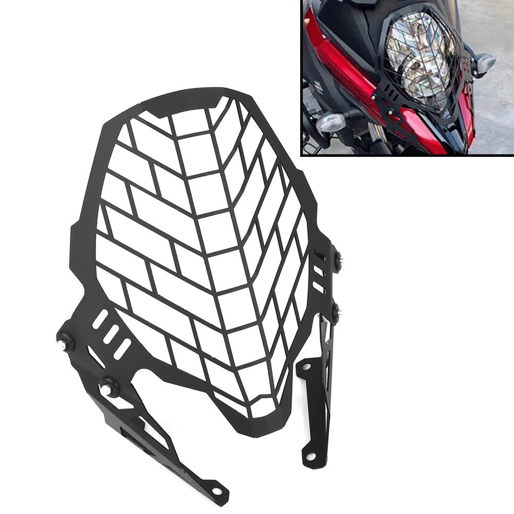 

Motorcycle CNC Headlight Guard Grill Protector Cover For SUZUKI V-STROM 1000 DL1000 2017-2022 2021 VSTROM 1000 650 DL 1000 DL650