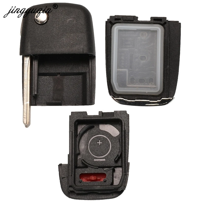 Jingyuqin 10X 4BTN дистанционный флип кейс для ключей Fob 3 кнопки + 1 паника VE HOLDEN Commodore PONTIAC