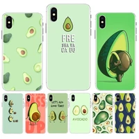 babaite cute cartoon fruit avocado diy phone case cover shell for iphone 13 11 pro xs max 8 7 6 6s plus x 5 5s se xr se2020