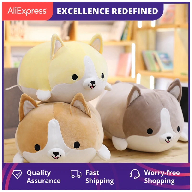 

Игрушка корги плюшевая детская, 30/45/60 см