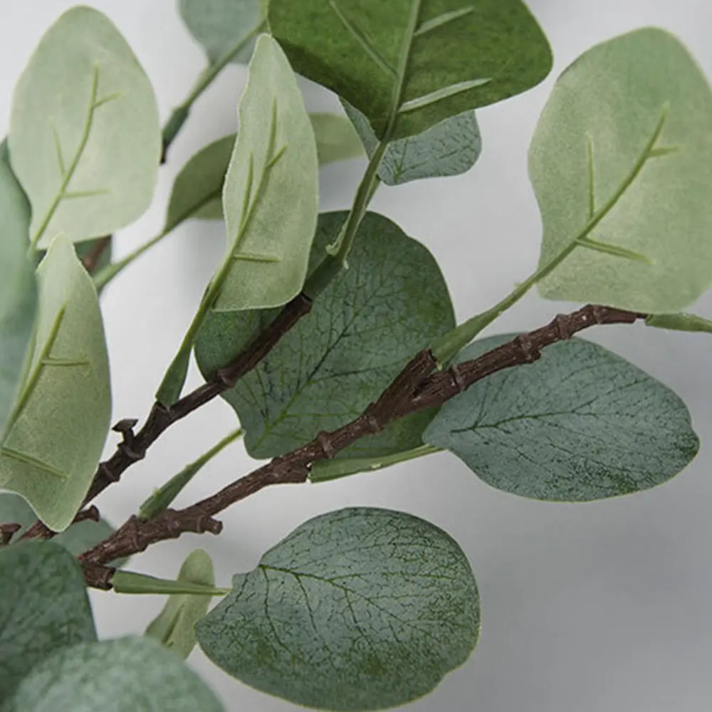 1 шт. зеленый искусственный цветок из шелка эвкалипта растительный лист Цветы