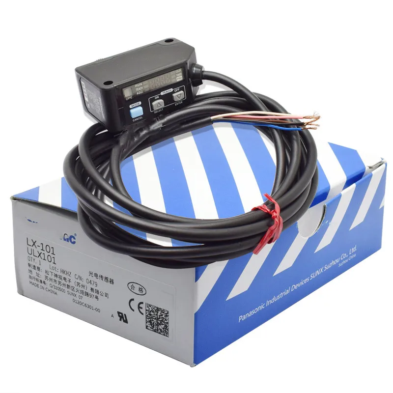 Sensores de Código de Cor Original Novo Lx-101 Lx-101-p 3 Cores Led Detecção 100% Lx-111 Lx-111-p