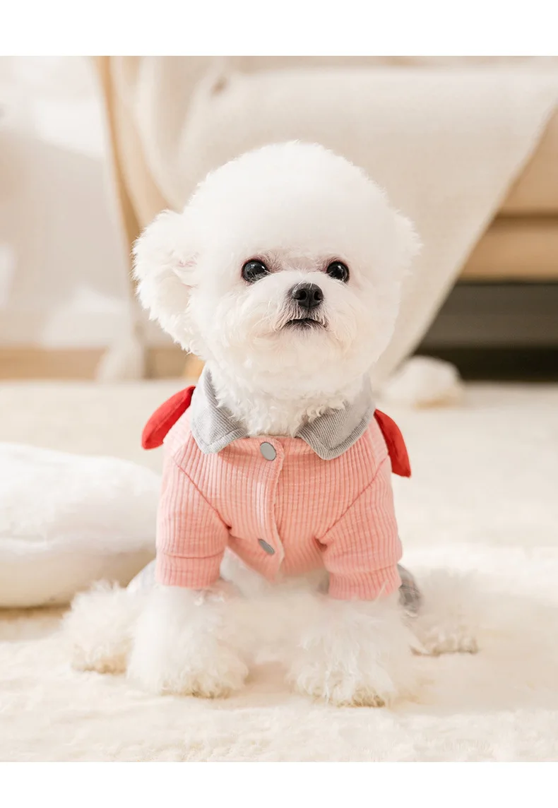 

Dog Clothes Teddy Chihuahua Clothes Autumn/Winter Cat Coat Warm Costume for Small Dogs