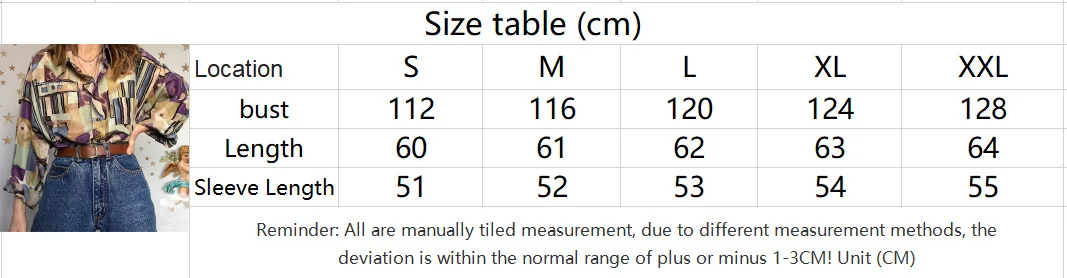 

Spring and Summer New Retro Printed Loose-fitting Shirt Women Casual All-match Ins Blouses European Style Nightclub Shirt Women