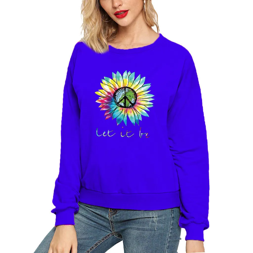

Crewneck Sweatshirt Women Hoodies Spring/Autumn Letter Printing Sweatshirt Women Harajuku Hoodie Aesthetic Sweatshirt