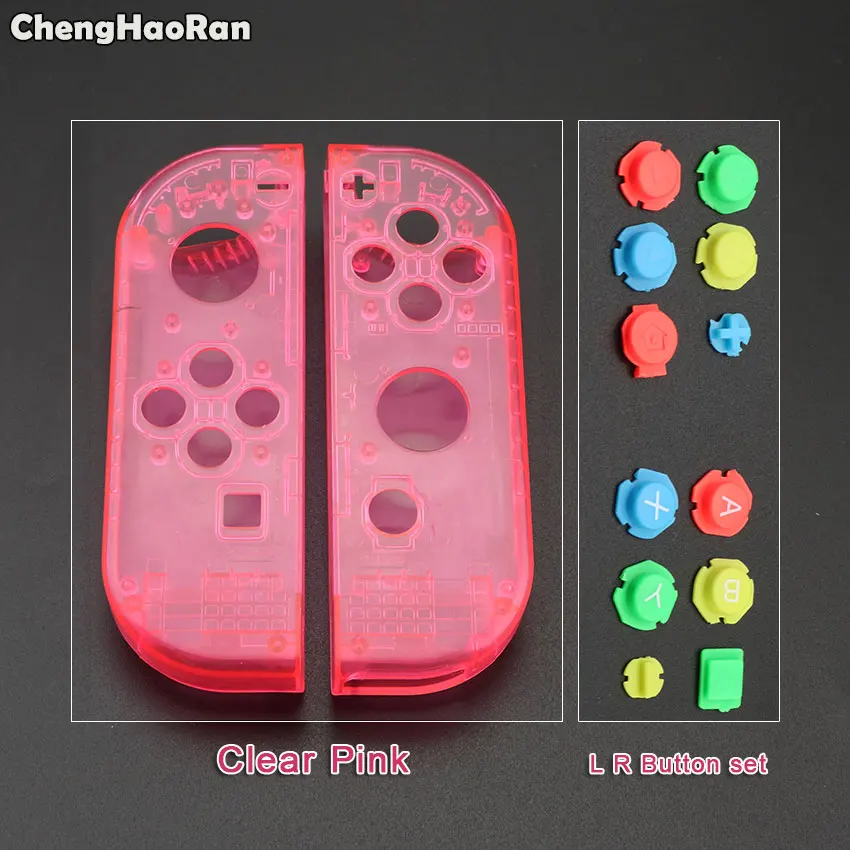 Левый Правый корпус ChengHaoRan для игровой консоли Nintendo Switch NS NX и кнопки ABXY D-Pad |