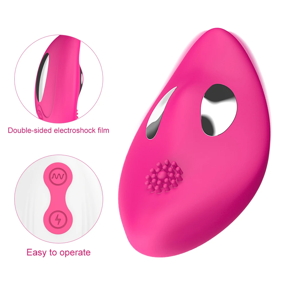 Электрошоковый вибратор Стимулятор клитора оргазм с дистанционным управлением