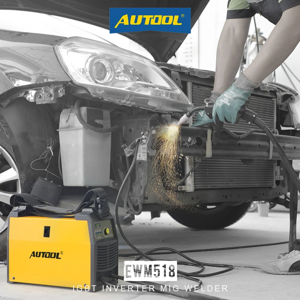 Автоматический сварочный аппарат AUTOOL EWM518 с сердечником подачей без газа MIG