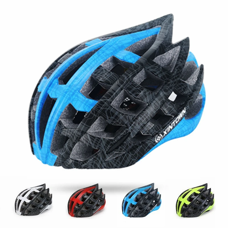 Сверхлегкий шлем для горного велосипеда шоссейного с солнцезащитными очками