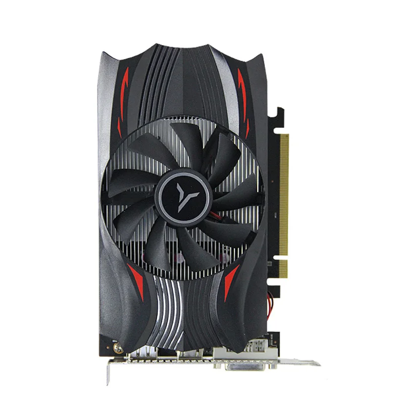 Игровая видеокарта YESTON RX560D 4G D5 4 ГБ/GDDR5/6000 бит МГц Polaris 11 игровая для настольного