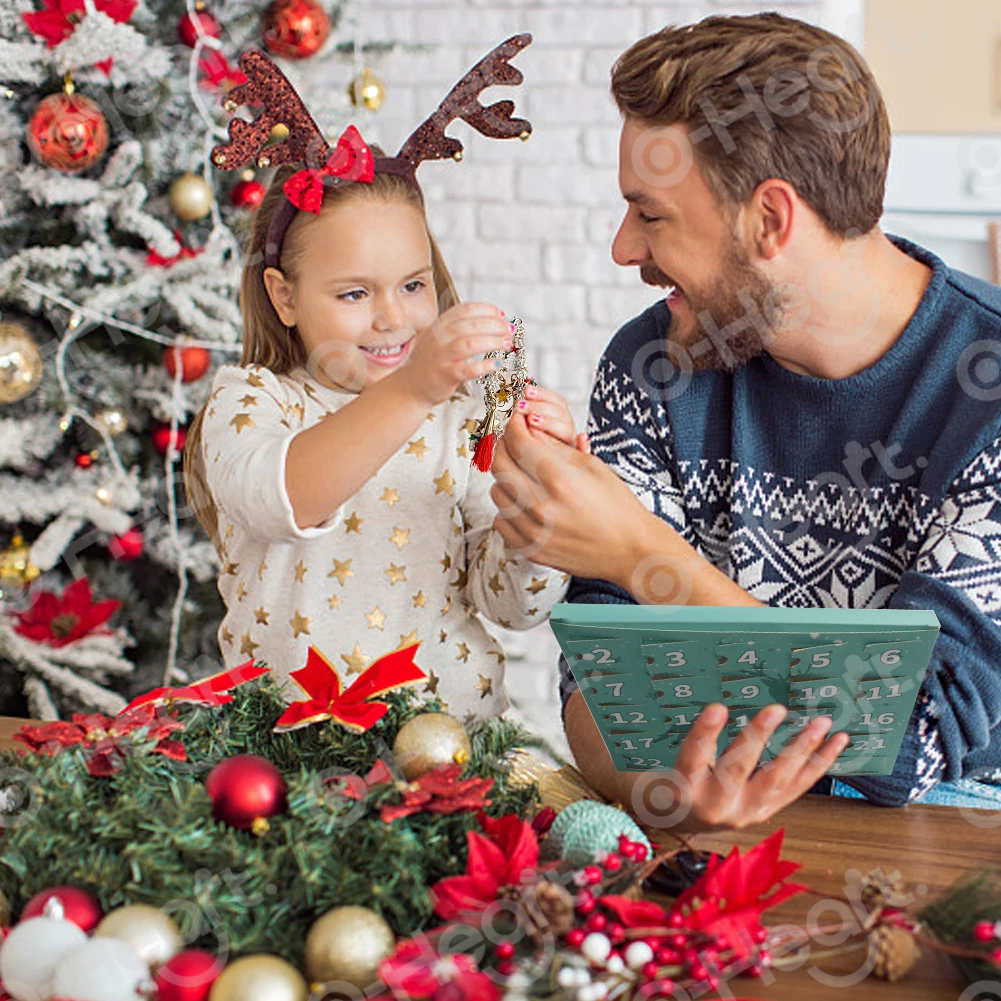 2020 Рождественский календарь детская Подарочная коробка с модным браслетом