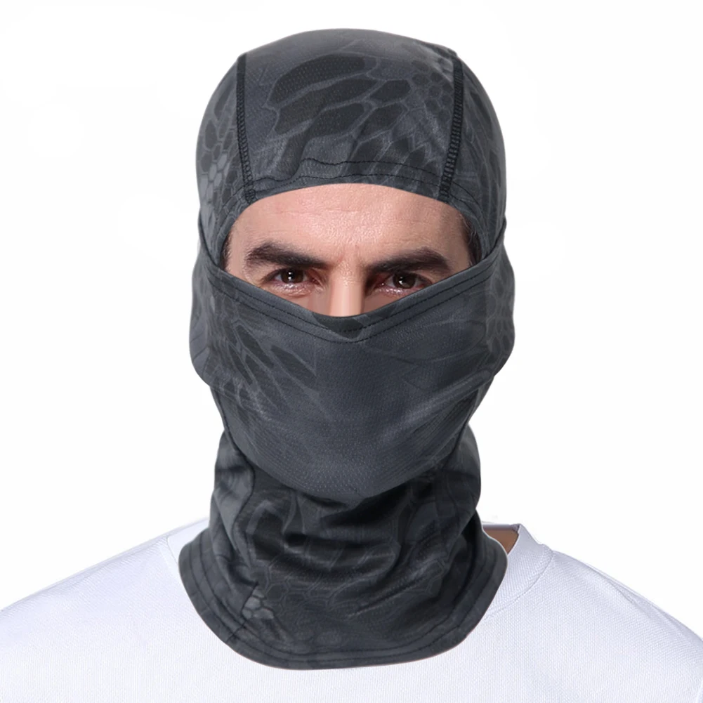 Спортивная камуфляжная Мультикам Балаклава для велоспорта маска армейского