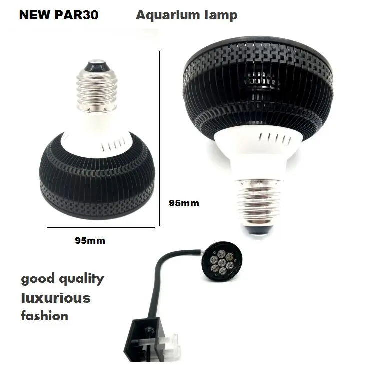 Профессиональный светодиодный светильник для аквариума PAR30 новый выращивания