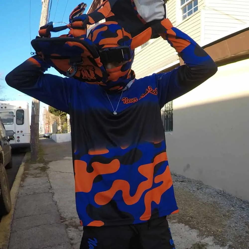 

Новинка 2022, одежда для мотокросса, Джерси для пересеченной местности, велосипедная рубашка с длинным рукавом, Джерси для горного велосипеда...