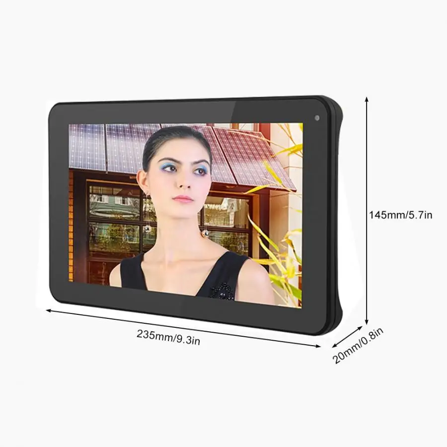 9 дюймов умный сенсорный экран беспроводной wifi домофон дверной звонок Система