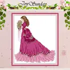 Набор для вышивки крестом 11CT 14CT для невесты в красном счетном цвете оптовая продажа китайских комплектов для вышивки крестиком вышивка рукоделие