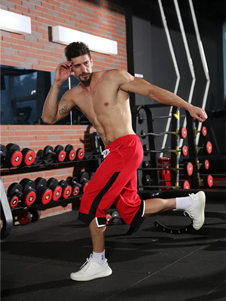 Тренажерные залы Фитнес Новый стиль шорты Для мужчин спортивные тенденции